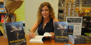 Book signing by an author